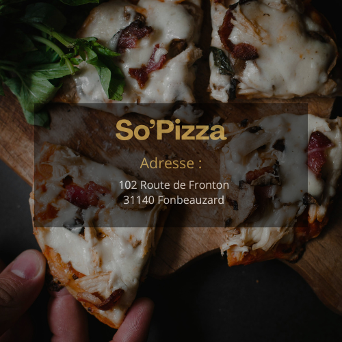 pizza fonbeauzard Pizza
